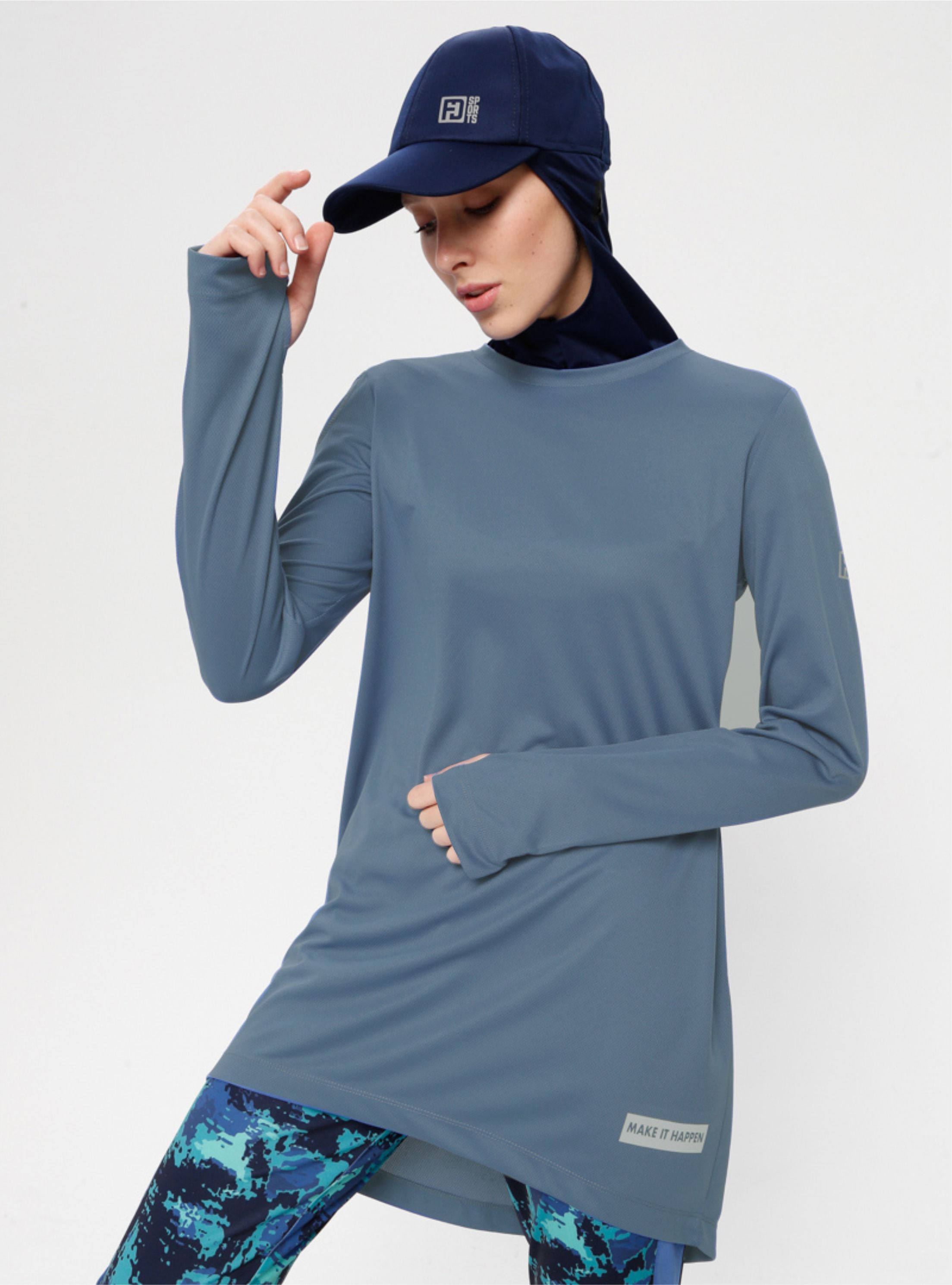 Ensemble de sport femme bleu